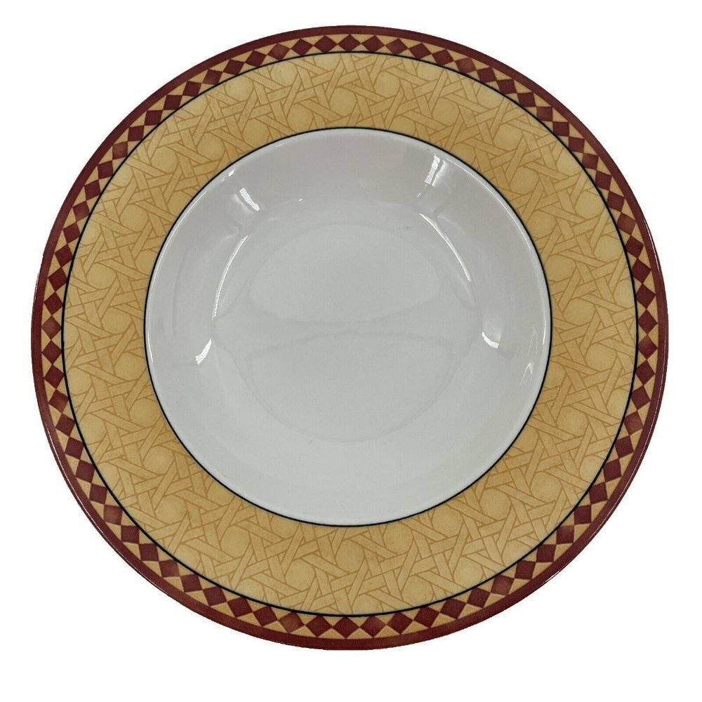 Villeroy & Boch Germany Switch Plantation One‎ (1) SOUP BOWL 9 3/8" Safran